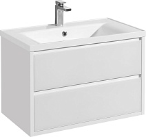 Акватон Тумба с раковиной Римини 80 New белая